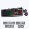 Zebronics Transformer USB Gaming Keyboard with Multicolor LED, Aluminum Body, Braided Cable
