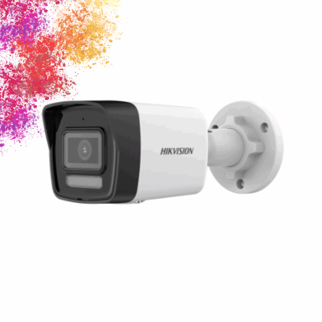 Hikvision 2 MP IP Bullet Camera Smart Hybrid Light (COLOR+MIC) DS-2CD1023G2-LIU