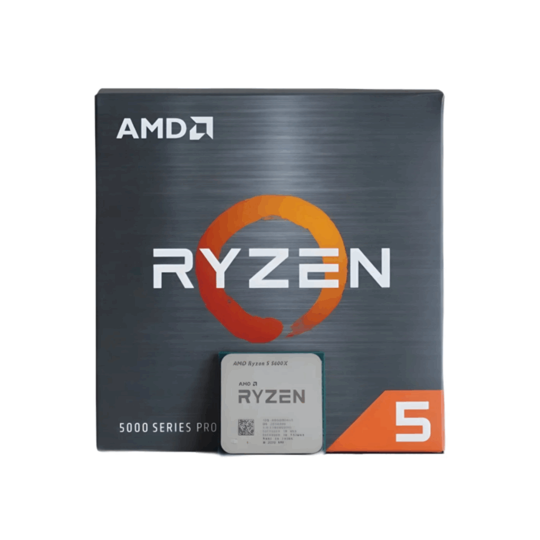 AMD 5000 Series Ryzen 5 5600X Desktop Processor 6 cores 12 Threads 35 MB Cache 3.7 GHz Upto 4.6 GHz Socket AM4 500 Series Chipset