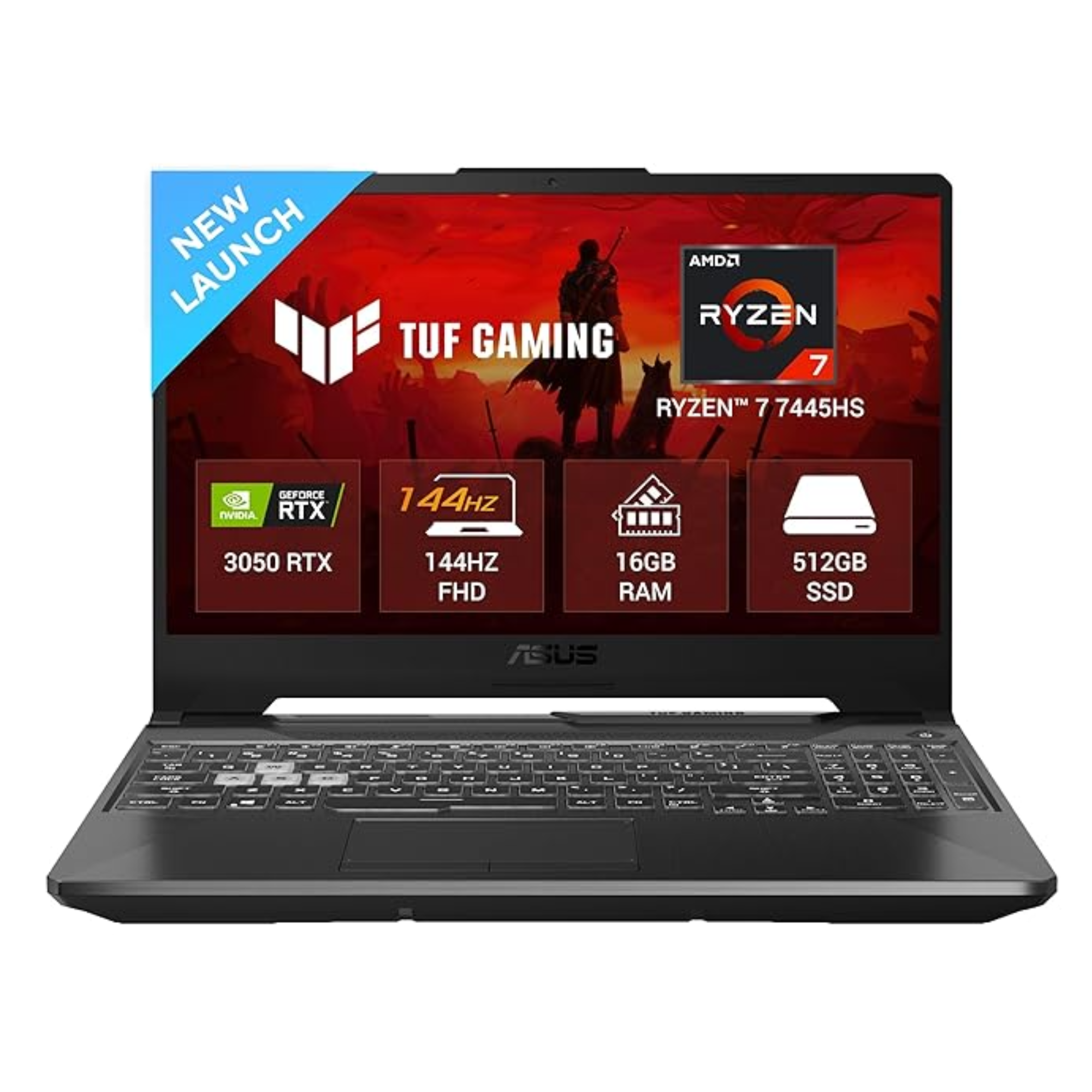 ASUS TUF Gaming A15 (2025) – Ryzen 7 7445HS, RTX 3050, 16GB DDR5 