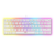 Ant Esports MK1200 Mini 60% Wired Mechanical Gaming Keyboard (White)