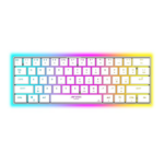 Ant Esports MK1500 Mini 60% Pro RGB Wireless Gaming Keyboard (White)