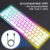 Ant Esports MK1500 Mini 60% Pro RGB Wireless Gaming Keyboard (White) - Image 2