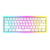 Ant Esports MK1500 Mini 60% Pro RGB Wireless Gaming Keyboard (White)