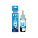 Epson 664 Cyan Ink Bottle (T664220-S / “Cyan”)