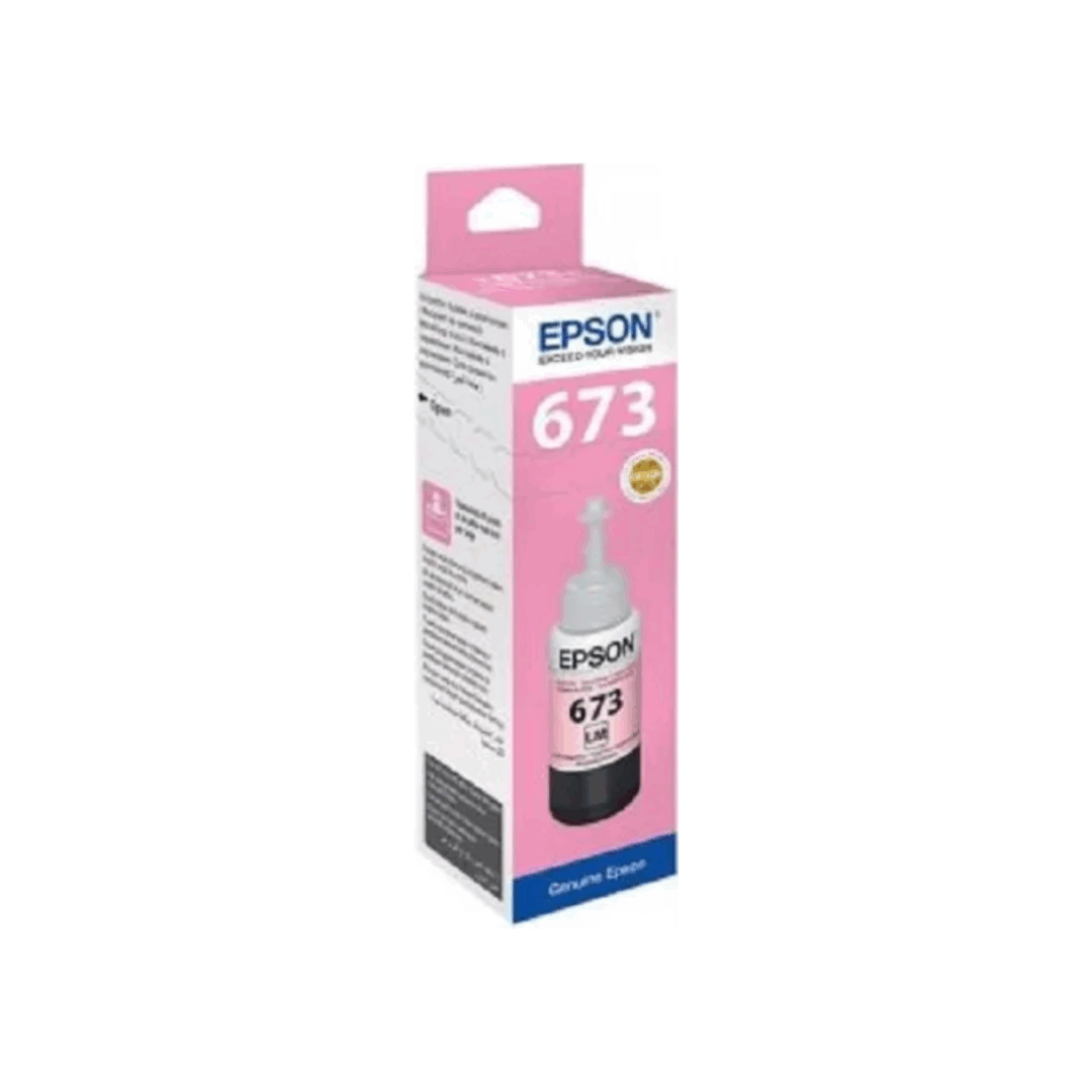 Epson Ink Bottle 673 Light Magenta