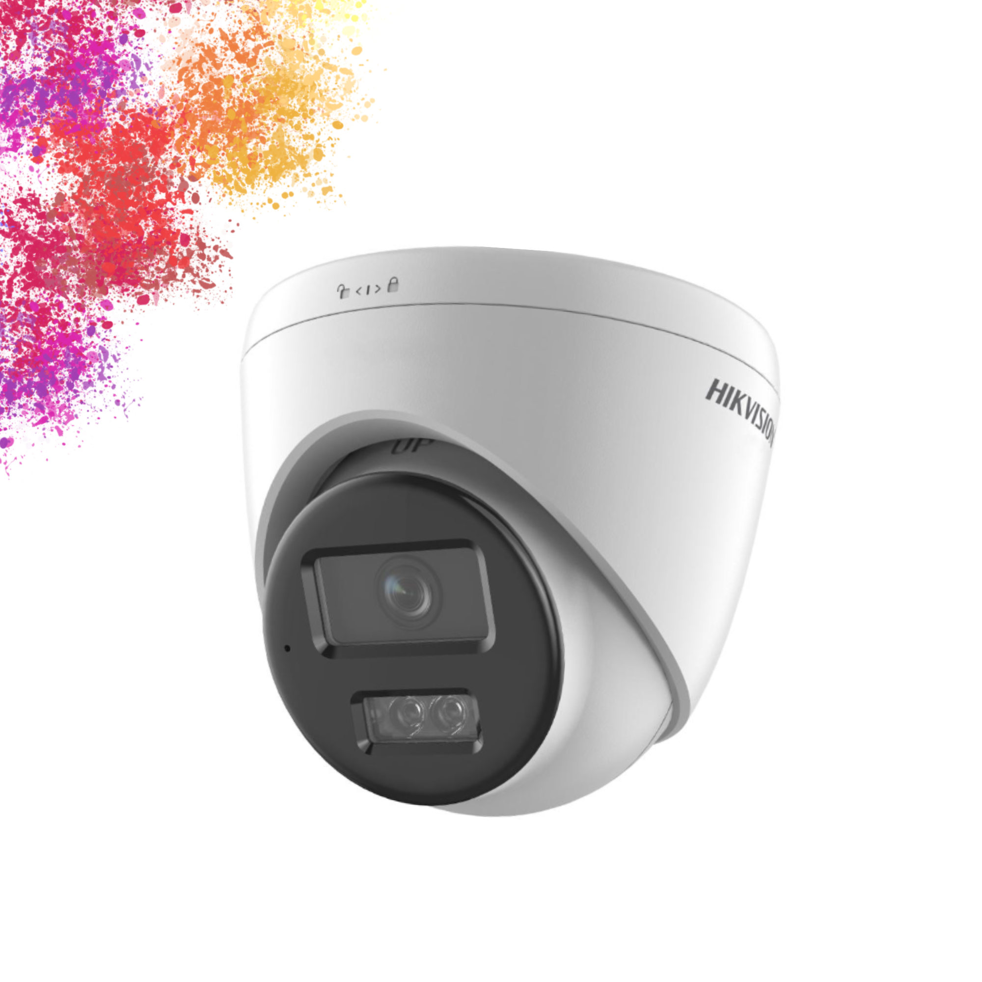 Hikvision DS-2CD1363G2-LIU 6MP IP Dome Camera 2.8MM Color+Mic Hikvision DS-2CD1363G2-LIU 6MP IP Dome Camera 2.8MM Color+Mic - Image 1