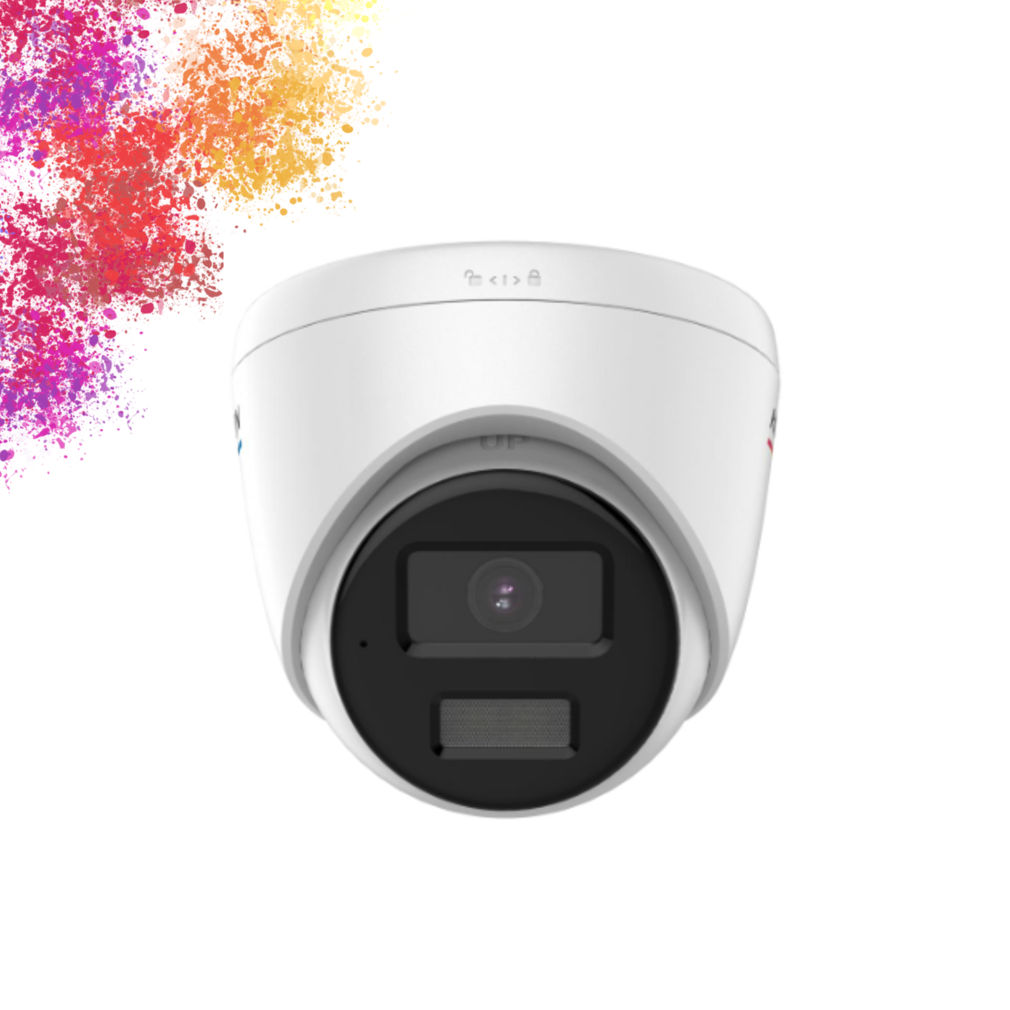 Hikvision DS-2CD3347G0E-LUF Hikvision DS-2CD3347G0E-LUF 4MP IP Dome 24X7 Color+Mic Ultra Series - Image 1