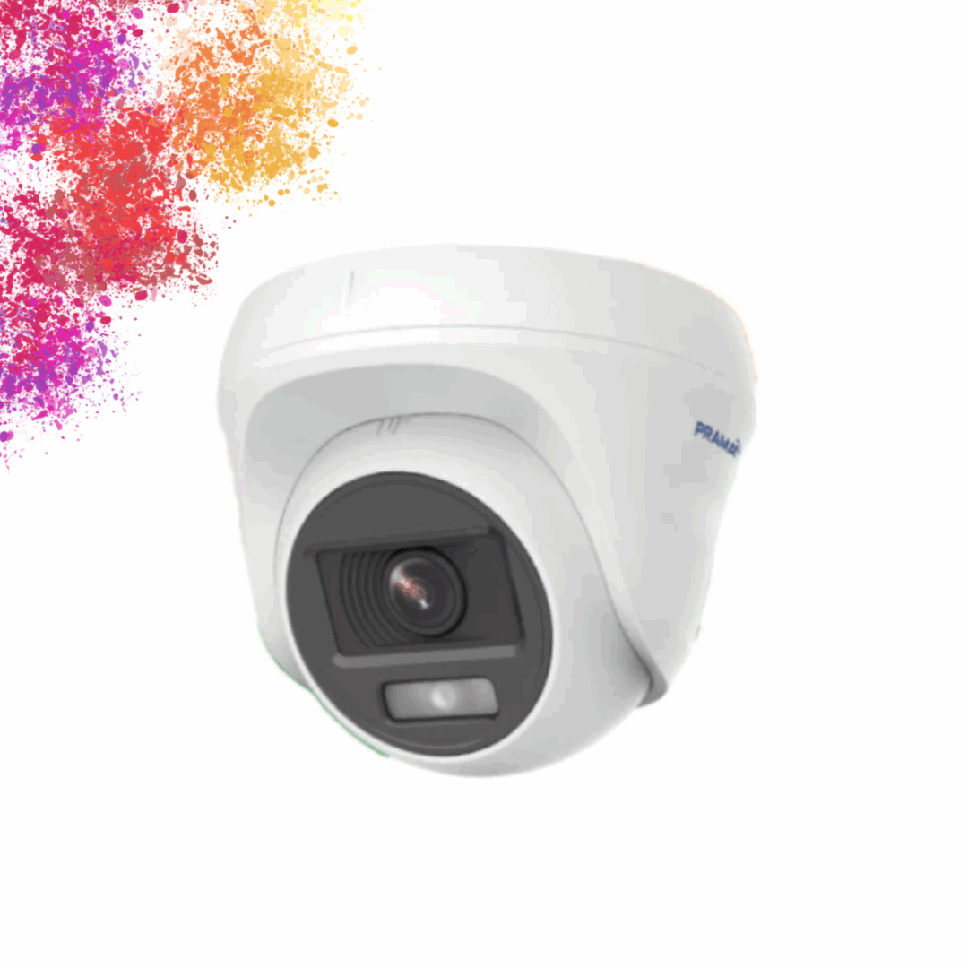 Prama PT-HTD70F0E-LPFS 2MP HD Color Dome Camera 2.8MM Lens