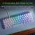 Razer Huntsman Mini Mercury Edition 60% Optical Gaming Keyboard with Linear Red Switches - Image 2