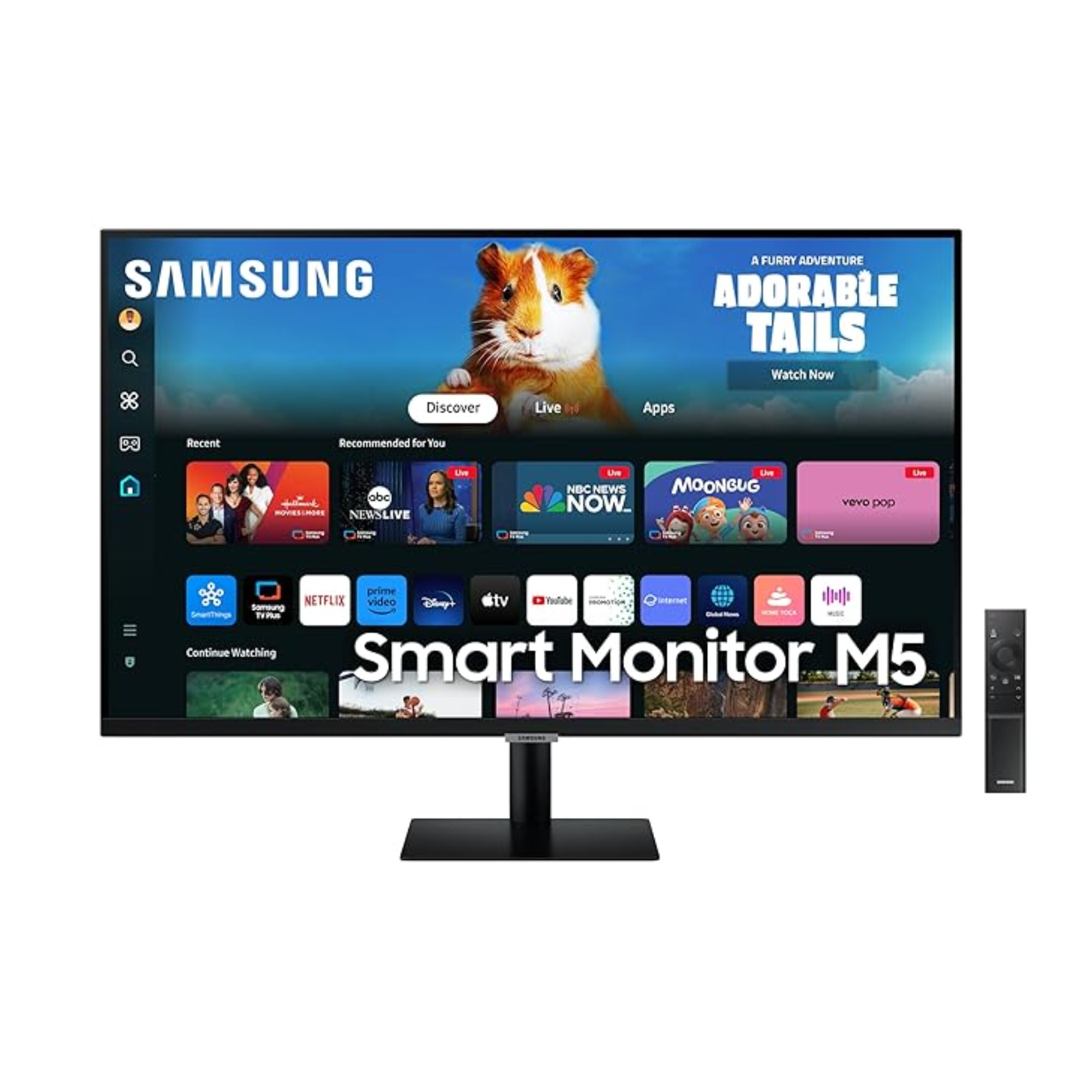 Samsung 27 M5 Smart Monitor (LS27DM500EWXXL) Samsung 27" M5 Smart Monitor (LS27DM500EWXXL) - Image 1
