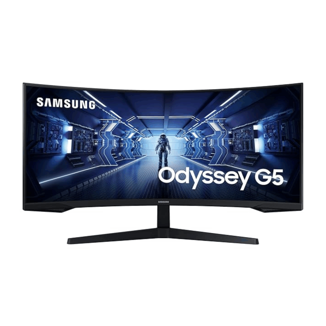 Samsung 34" Odyssey G5 Curved Gaming Monitor (LC34G55TWWWXXL)