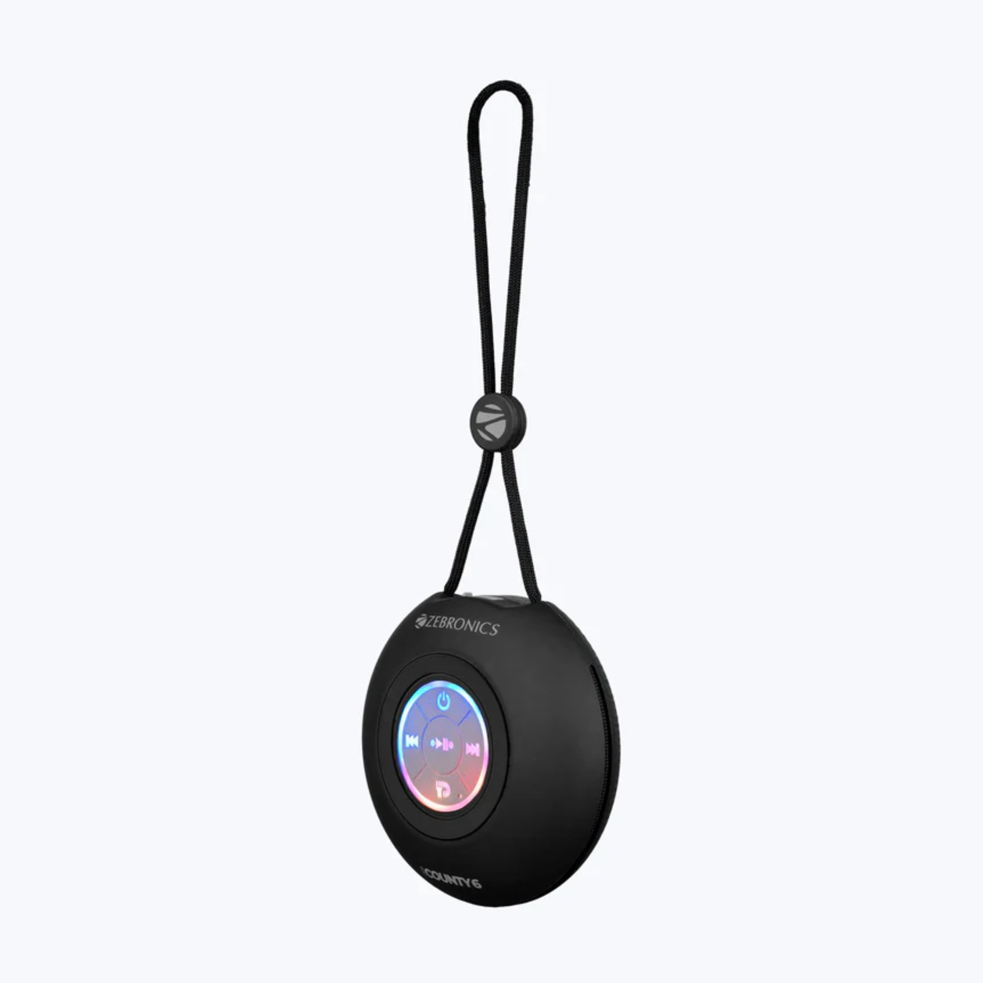 Zebronics County 6 Portable Speaker (Black) Zebronics County 6 Portable Speaker (Black) - Image 1