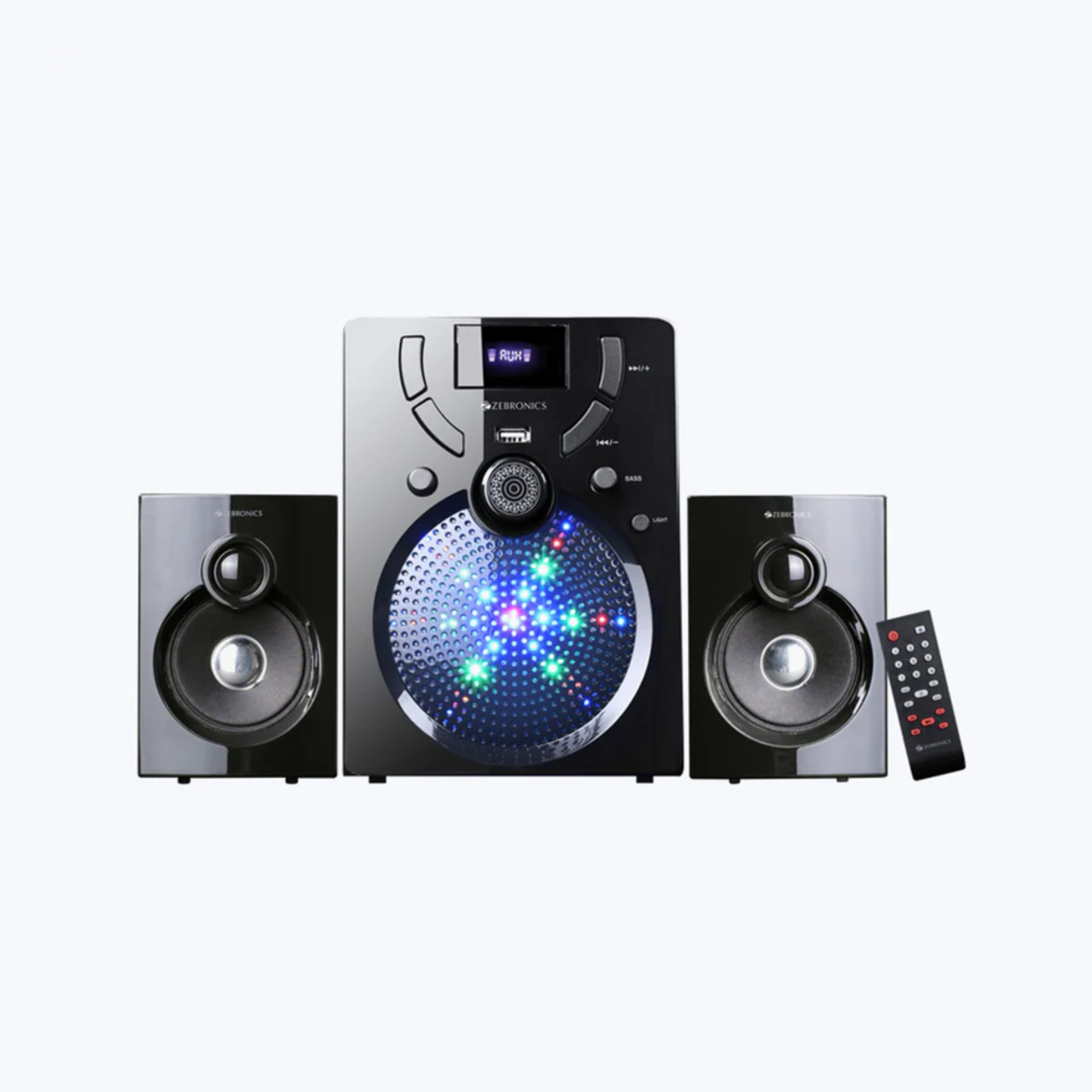 Zebronics Udaan 2 BT RUF 2.1ch Speaker Zebronics Udaan 2 BT RUF 2.1ch Speaker - Image 1