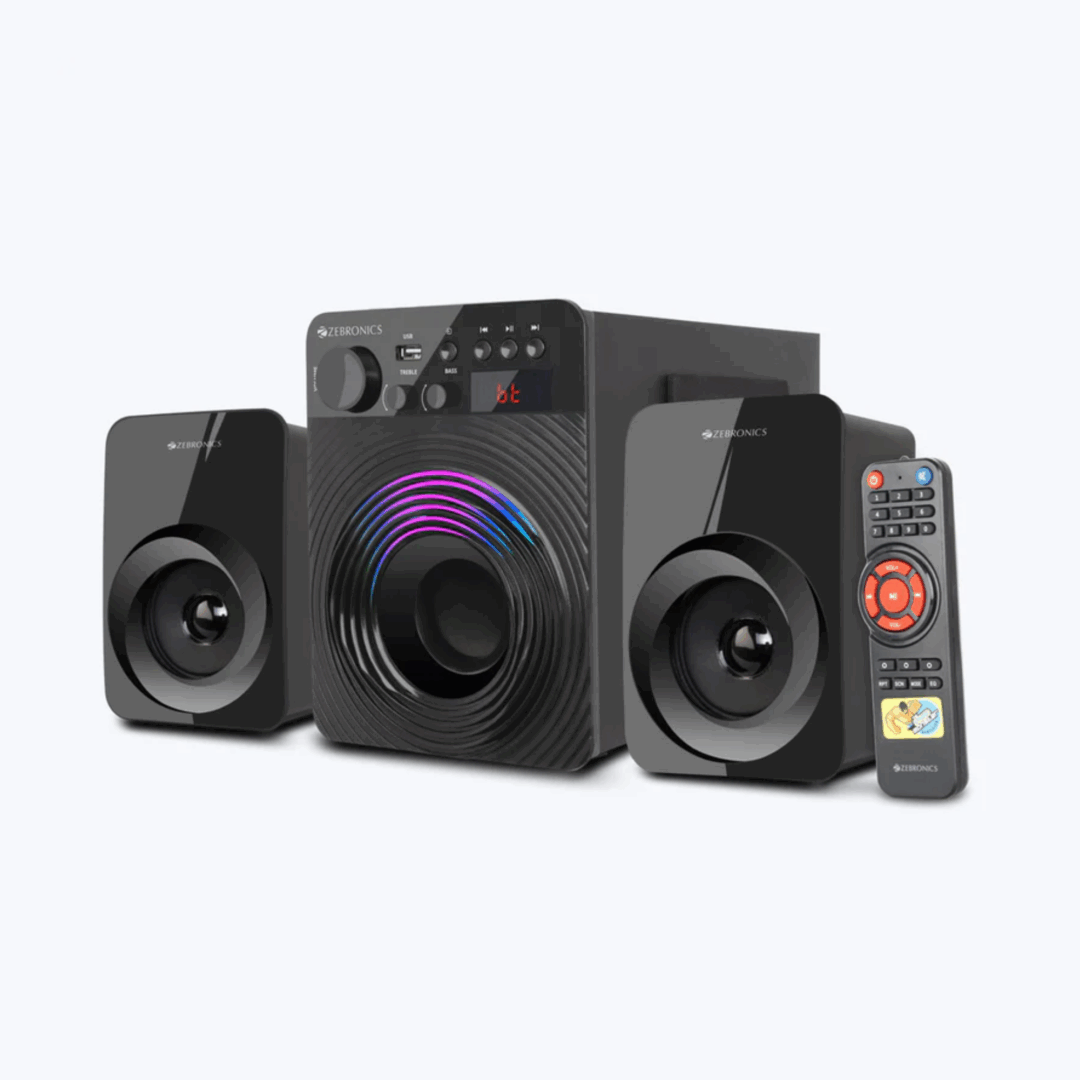 Zebronics Udaan Pro 2.1 Channel Multimedia Bluetooth Speaker