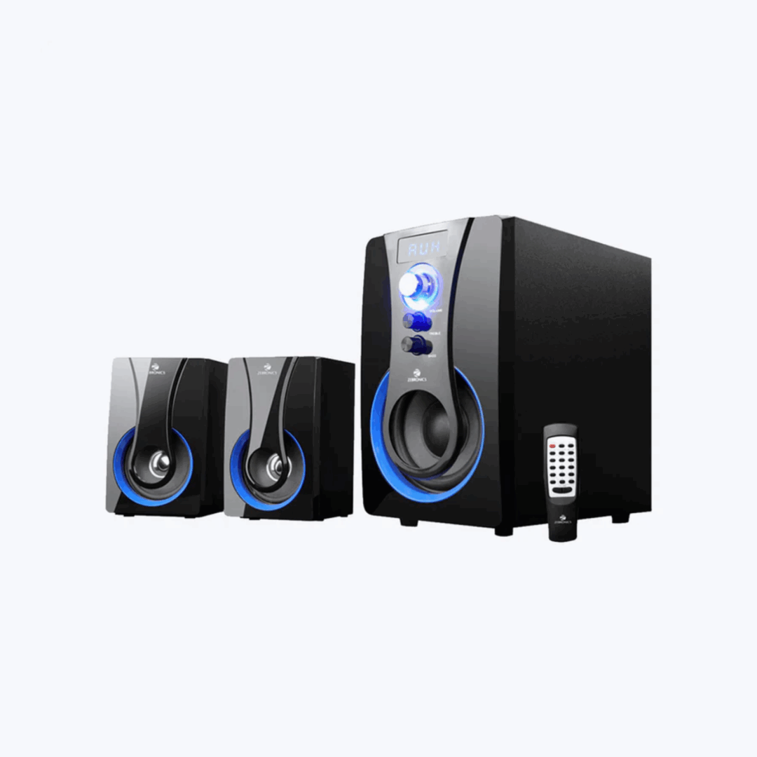 Zebronics ZEB-BT2490RUCF ek 2.1 Channel Multimedia Bluetooth Speaker