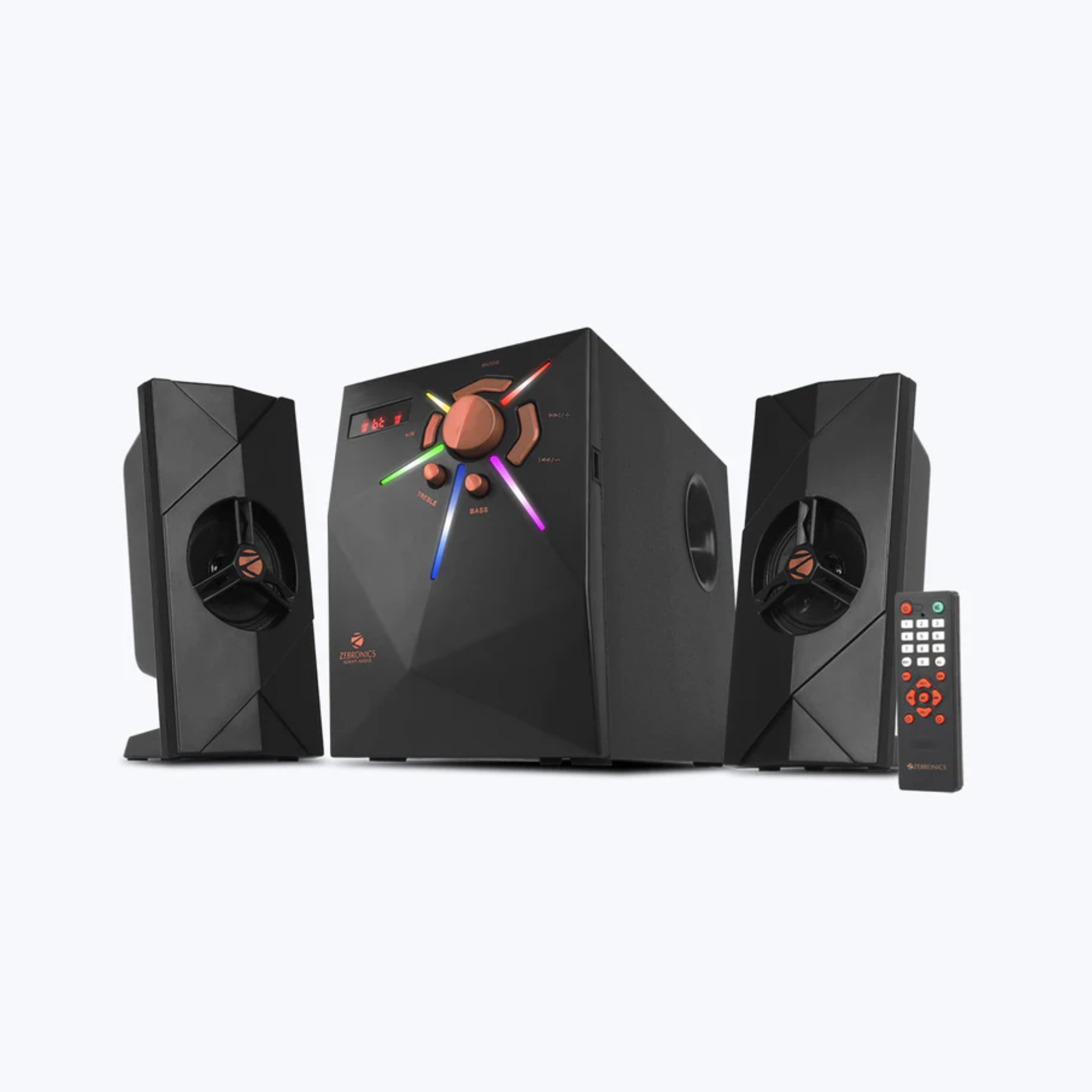 Zebronics Zeb BT 2250 RUF – 2.1 Channel Speaker