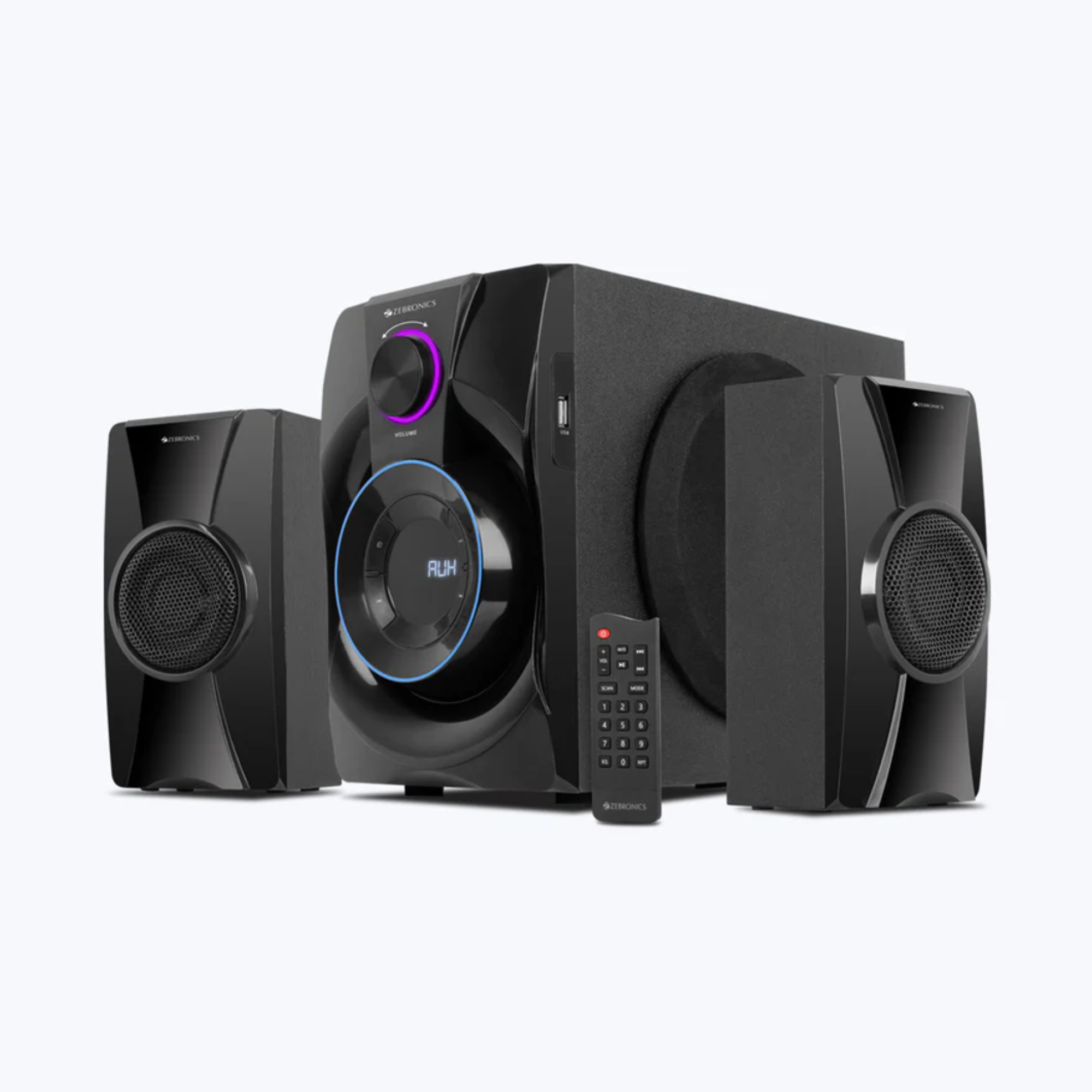 Zebronics Zeb Basso 100 2.1 Channel Speaker Zebronics Zeb Basso 100 2.1 Channel Speaker - Image 1