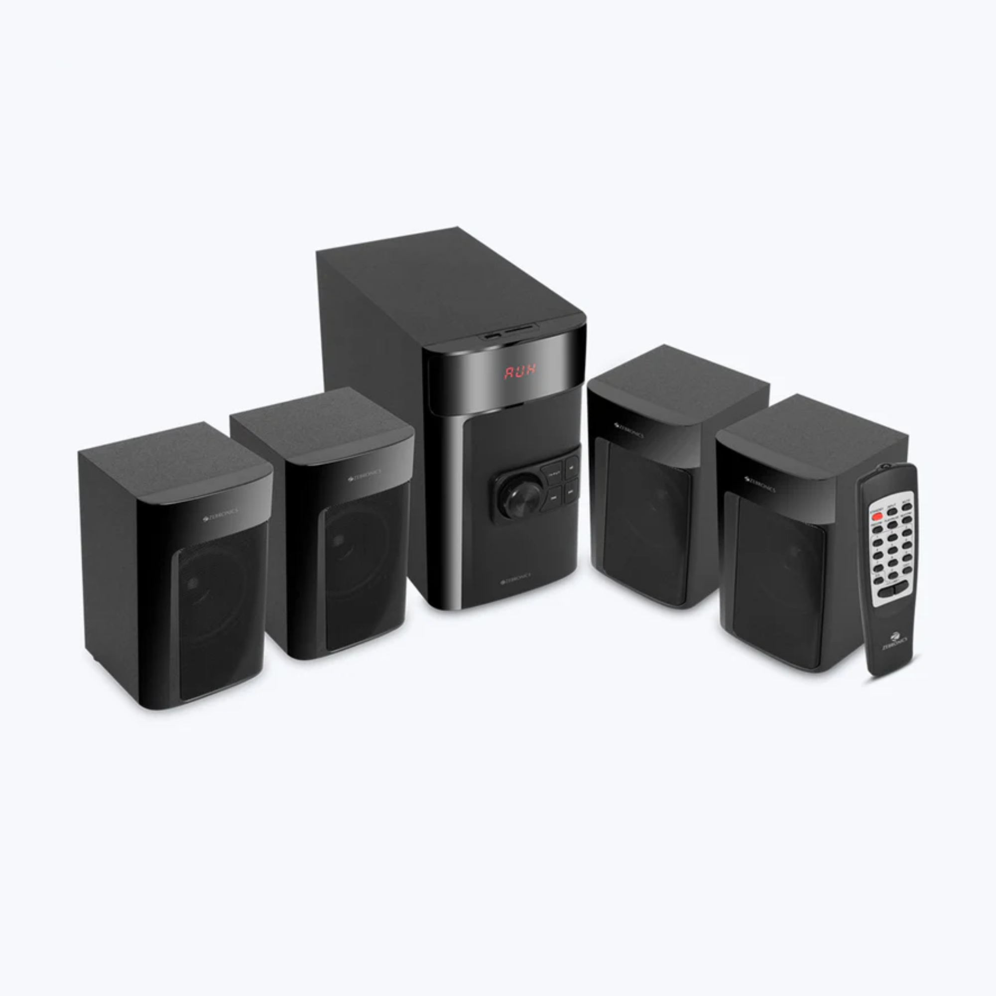 Zebronics Zeb Silver 100 4.1 Channel Home Audio Speaker System