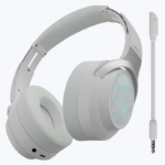 Zebronics Envy 2 — Headphone with Detachable Mic (White)