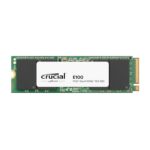 CRUCIAL E100 480GB Gen4 NVMe M.2 2280 SSD (Sequential Read up to 4,700 MB/s, Write up to 2,500 MB/s)