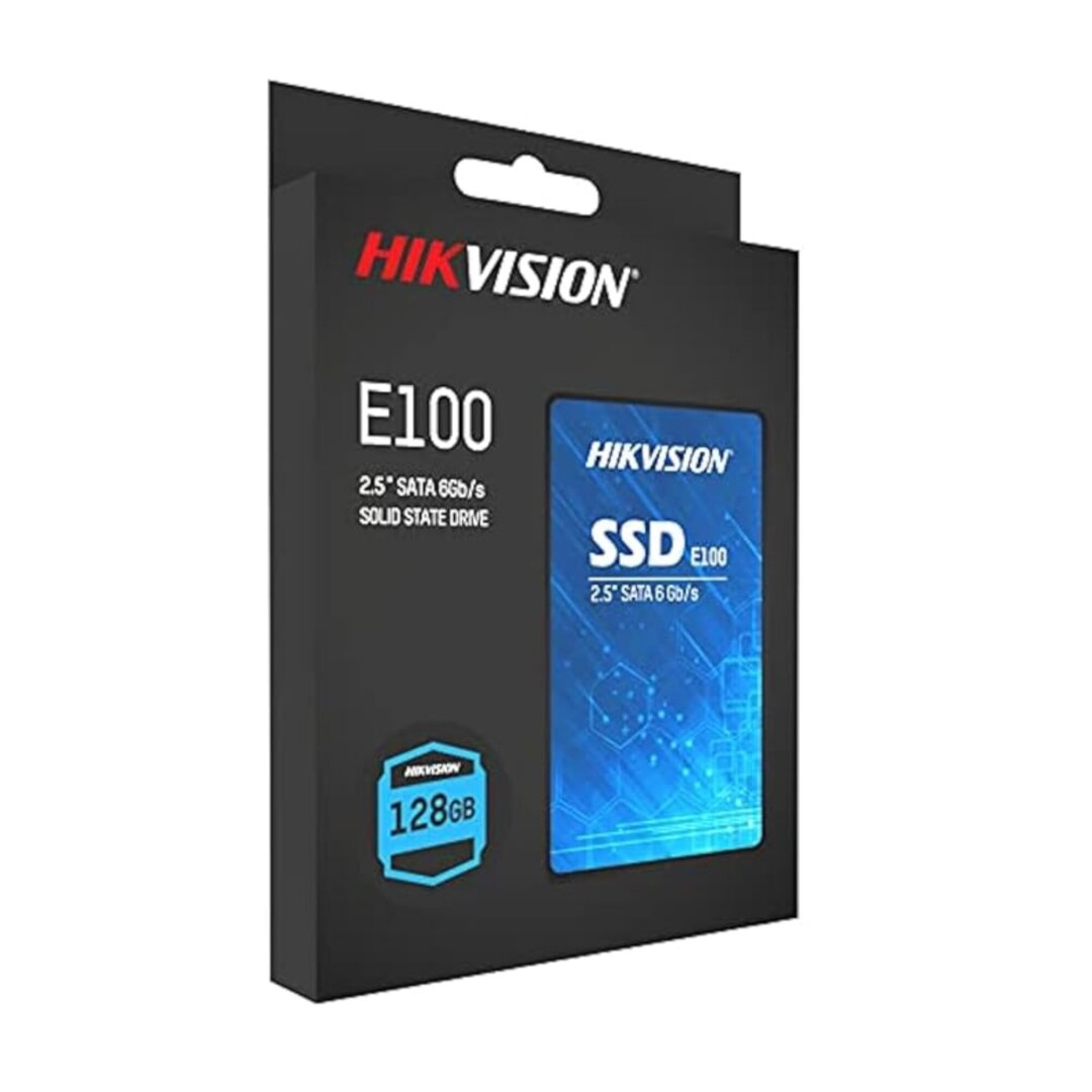 HIKVISION E100 128GB 2.5″ SATA III Internal SSD (Up to 550MB/s Read & 430MB/s