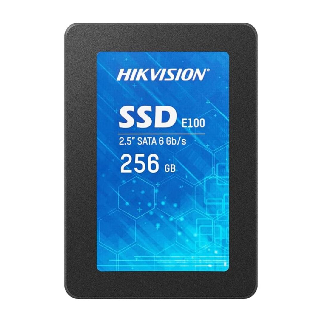 HIKVISION E100 256GB 2.5″ SATA III Internal SSD (Up to 550MB/s Read, 460MB/s Write)