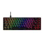 HyperX Alloy Origins 65 Mechanical Gaming Keyboard – 65% Layout, Red Switches, RGB, Wired