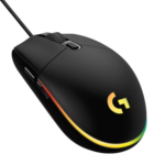 Logitech G102 Light Sync Gaming Mouse (USB, Custom RGB, 6 Programmable Buttons, 8K DPI)