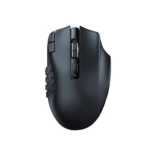Razer Naga V2 HyperSpeed Wireless MMO Gaming Mouse – 30K DPI, 19 Buttons, HyperScroll Wheel