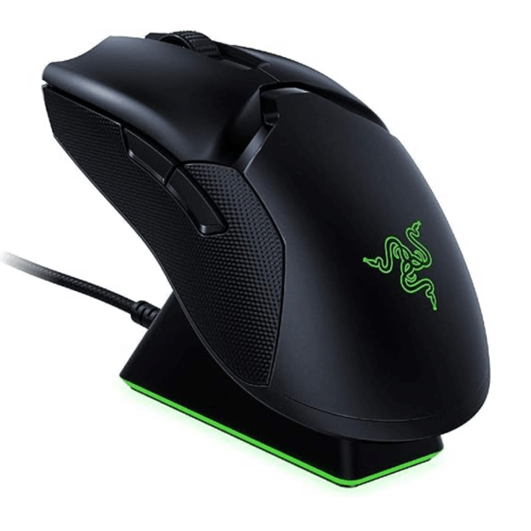 Razer Viper Ultimate Hyperspeed Wireless Gaming Mouse with RGB Dock – 20K DPI, 8 Buttons, 70Hr Battery