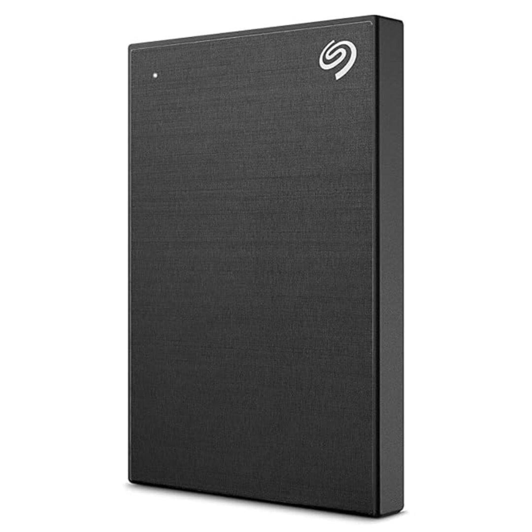 Seagate 4TB One-Touch 2.5" External Hard Drive – Black, Portable Storage