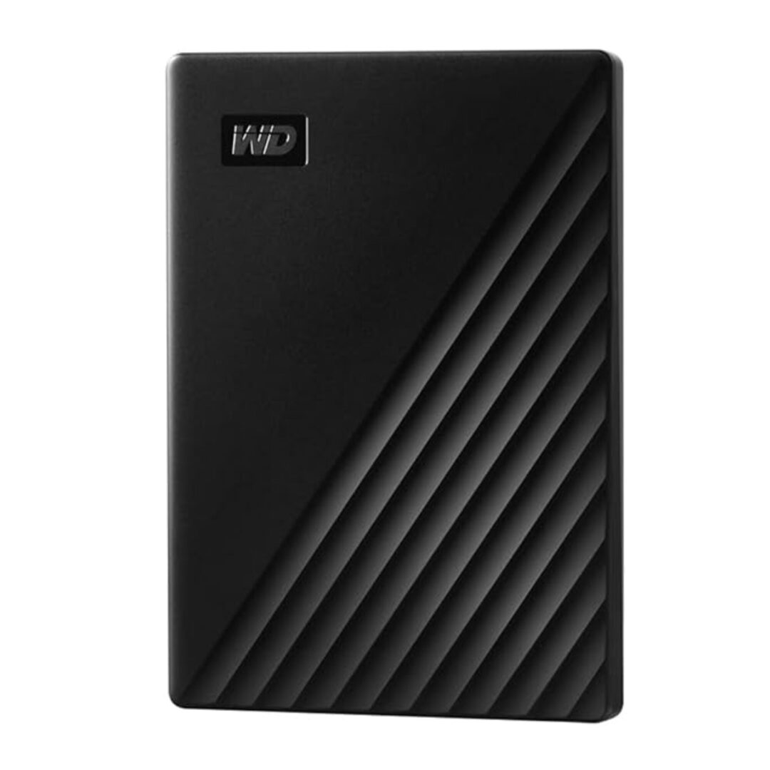 WD 2TB My Passport Portable External Hard Drive – USB 3.2 Gen 1 (Black)