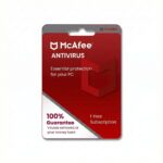 McAfee Antivirus 1 PC For 1 Year