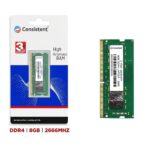 CONSISTENT DDR4 Laptop RAM 8GB, 2666 MHz  (3 Yr Warranty)