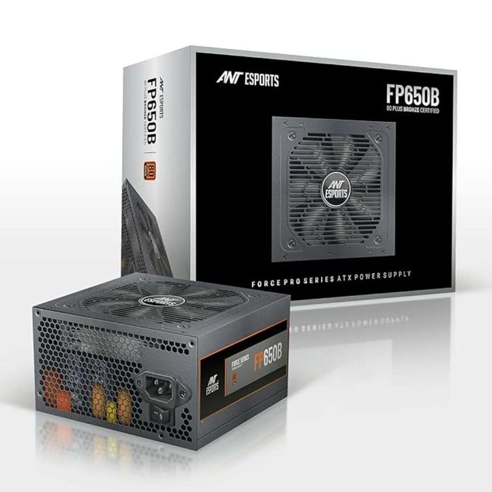 Ant Esports FP650B 650W 80 Plus Bronze Power Supply