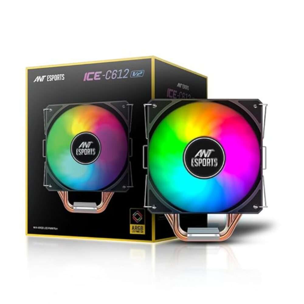 Ant Esports ICE-C612 V2 High Performance Air CPU Cooler