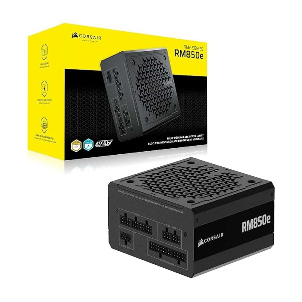 Corsair RM850e 850W Fully Modular ATX 3.1 Power Supply