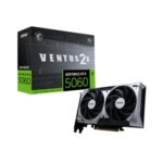 MSI GeForce RTX 5060 Ventus 2X OC 8GB – Black Graphics Card