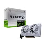 MSI GeForce RTX 5060 Ventus 2X OC 8GB – White Graphics Card