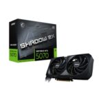 MSI GeForce RTX 5070 Shadow 2X OC 12GB – Black Graphics Card