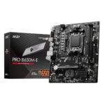 MSI PRO B650M-E AM5 DDR5 Micro-ATX Motherboard