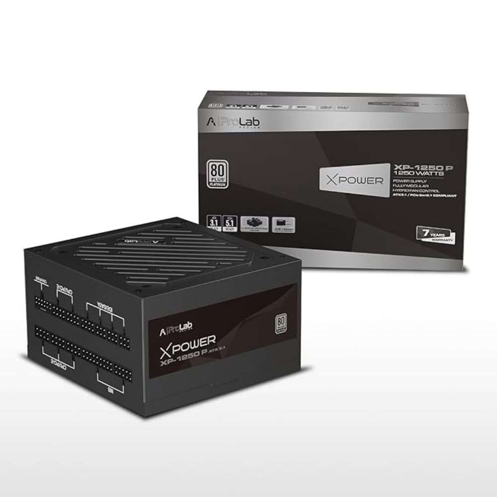 ProLab Design XPower XP-1250P 1250W 80+ Platinum Fully Modular Power Supply