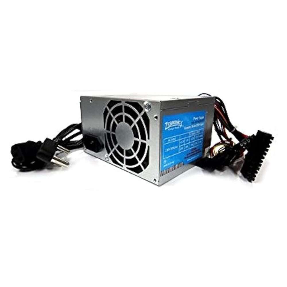 ZEBRONICS ZEB-N450W DSATA 450W SMPS Power Supply Desktop PSU • Non-Modular
