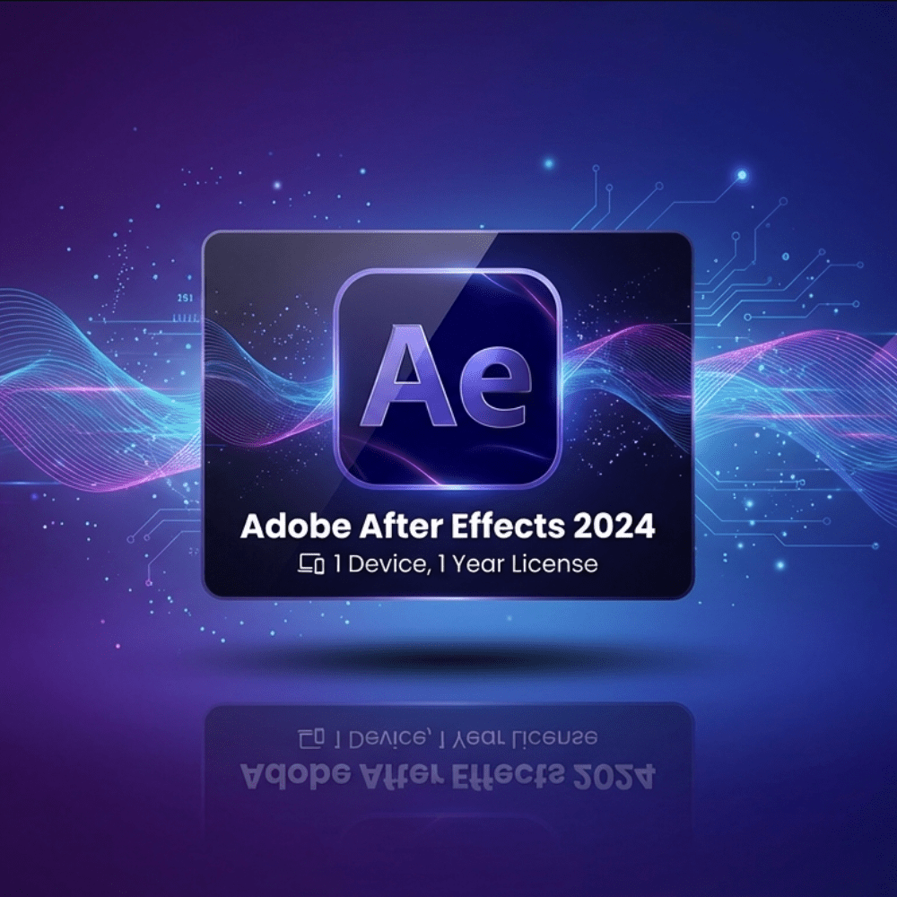 Adobe After Effects 2024 – 1 Device, 1 Year Original License