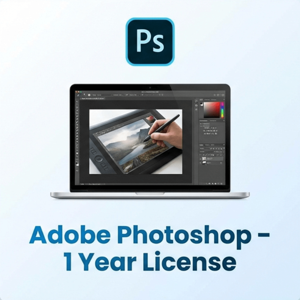 Adobe Photoshop Original License – 1 Device, 1 Year Subscription