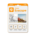 Chaos Enscape Solo (Commercial) – 1 User, 1 Year Original License