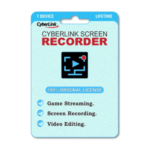 CyberLink Screen Recorder – 1 Device Lifetime Original License Key