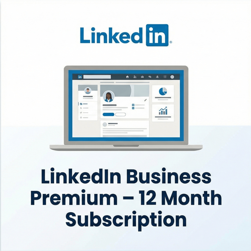 LinkedIn Business Premium – 12 Month Subscription (Original Account)